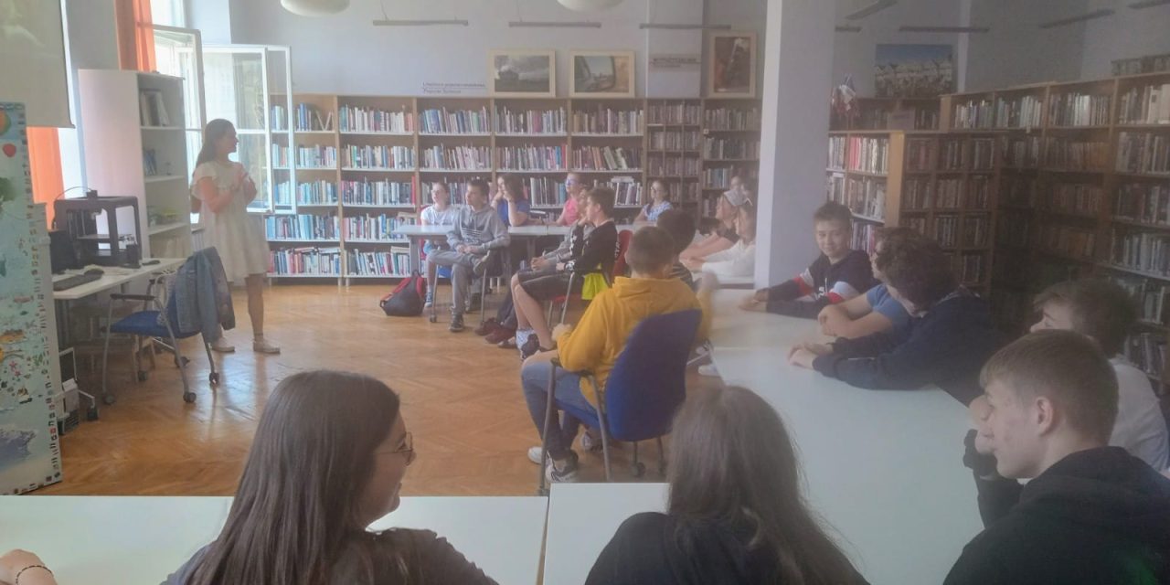 7A na warsztatach językowych w Dolnośląskiej Bibliotece Publiczne